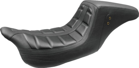 Mustang 97-07 Harley Rd King,06-07 Str Glide,00-05 Eagle Wide Tripper Solo Seat - Brown Mustang Motorcycle Solo Motorcycle Seats  AXOPROS