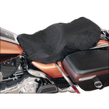 Mustang Harley Rain Covers Standard - Black Mustang Motorcycle Seat Covers  AXOPROS