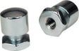 Mustang Solo Mounting Nuts (Pair) - Chrome Mustang Motorcycle Seat Brackets & Frames  AXOPROS