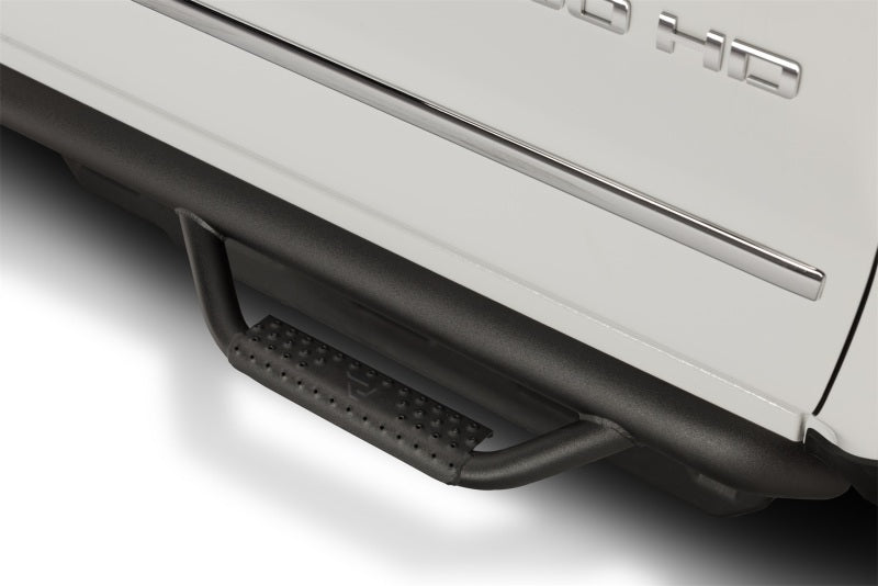 N-Fab Nerf Step 2019 Chevy/GMC 1500 Crew Cab - Cab Length - Tex. Black - 3in N-Fab Side Steps  AXOPROS