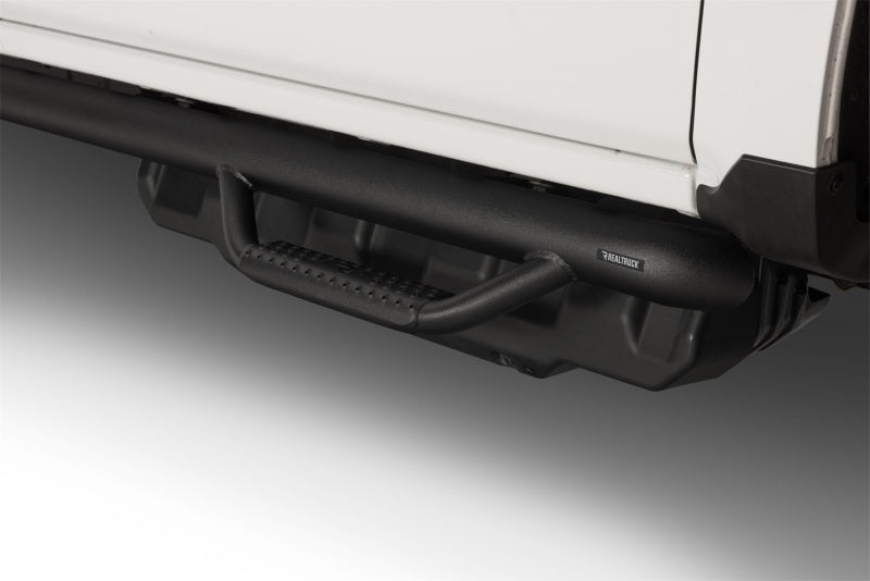N-Fab Nerf Step 2019 Chevy/GMC 1500 Crew Cab - Cab Length - Tex. Black - 3in N-Fab Side Steps  AXOPROS