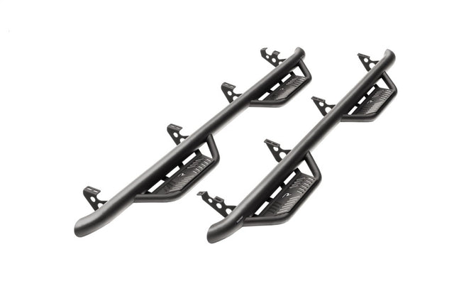N-Fab Podium LG 09-17 Dodge Ram 1500 09-15.5 2500/3500/4500 Crew Cab - Tex. Black - 3in N-Fab Side Steps  AXOPROS