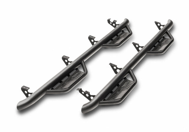 N-Fab Podium LG 15-17 Ford F-150 SuperCrew - Tex. Black - 3in N-Fab Side Steps  AXOPROS