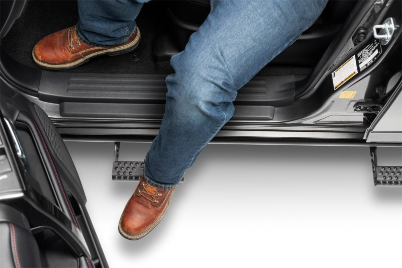 N-Fab RKR Step System 10-17 Toyota 4 Runner (Trail Edition) SUV 4 Door - Tex. Black - 1.75in N-Fab Body Armor & Rock Rails  AXOPROS