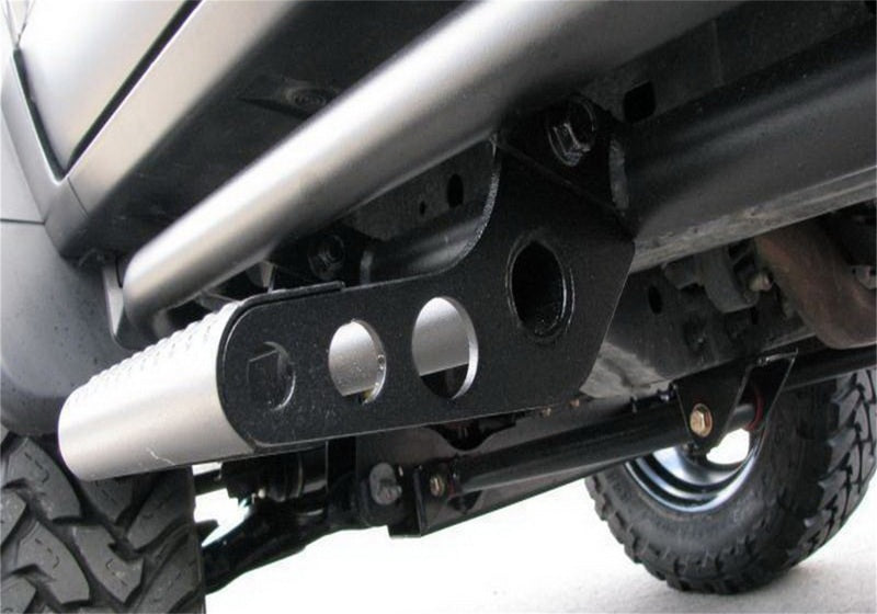 N-Fab RKR Step System 16-17 Toyota Tacoma Double Cab - Tex. Black - 1.75in N-Fab Body Armor & Rock Rails  AXOPROS