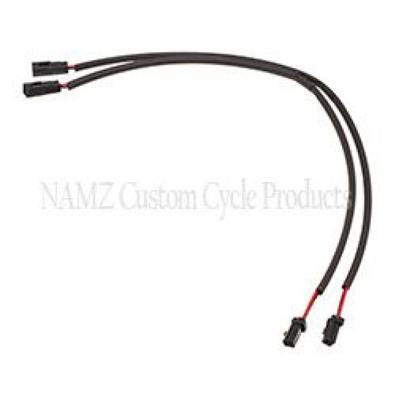NAMZ 08-23 HD Models w/Heated Grips Plug-N-Play Heated Grip Extensions 18in. NAMZ Wiring Harnesses  AXOPROS