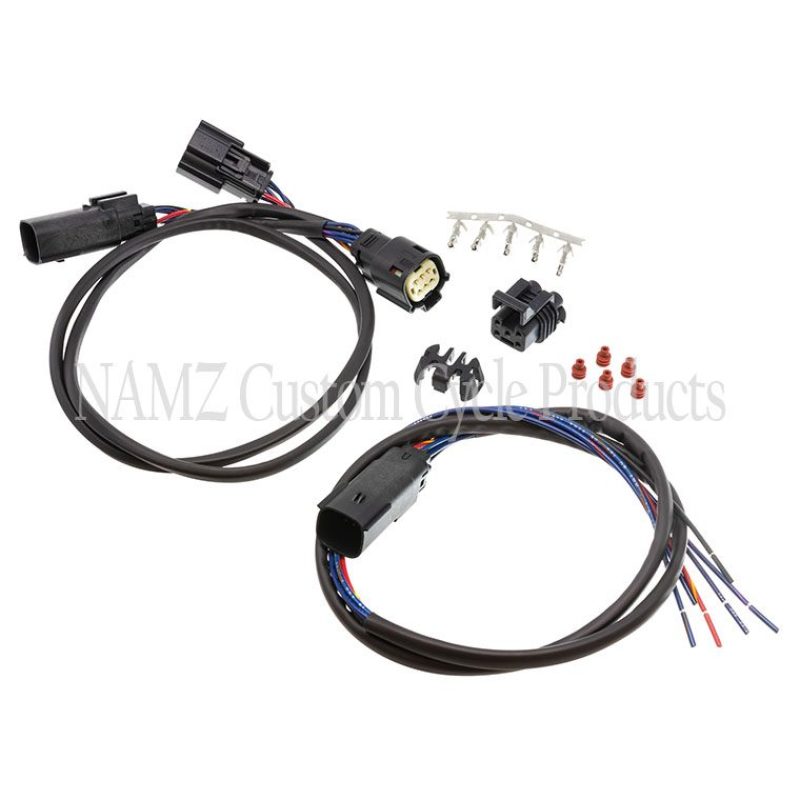 NAMZ 14-23 Street/Road Glide Models Plug-N-Play Complete Tour Pack Wiring Installation Kit NAMZ Wiring Harnesses  AXOPROS