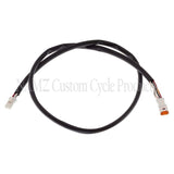 NAMZ 22-23 V-Twin FXLRST Models Plug-N-Play Speedometer/Tachometer Xtension Harness 32in. NAMZ Wiring Harnesses  AXOPROS