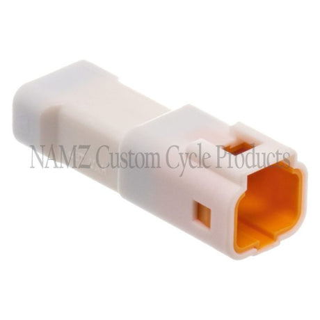 NAMZ JST 3-Position Male Connector Tab w/Wire Seal NAMZ Wiring Connectors  AXOPROS
