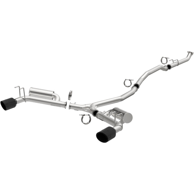 NEO Series Carbon Fiber Tips Cat-Back System MagnaFlow Exhaust Products Exhaust System Kit  AXOPROS