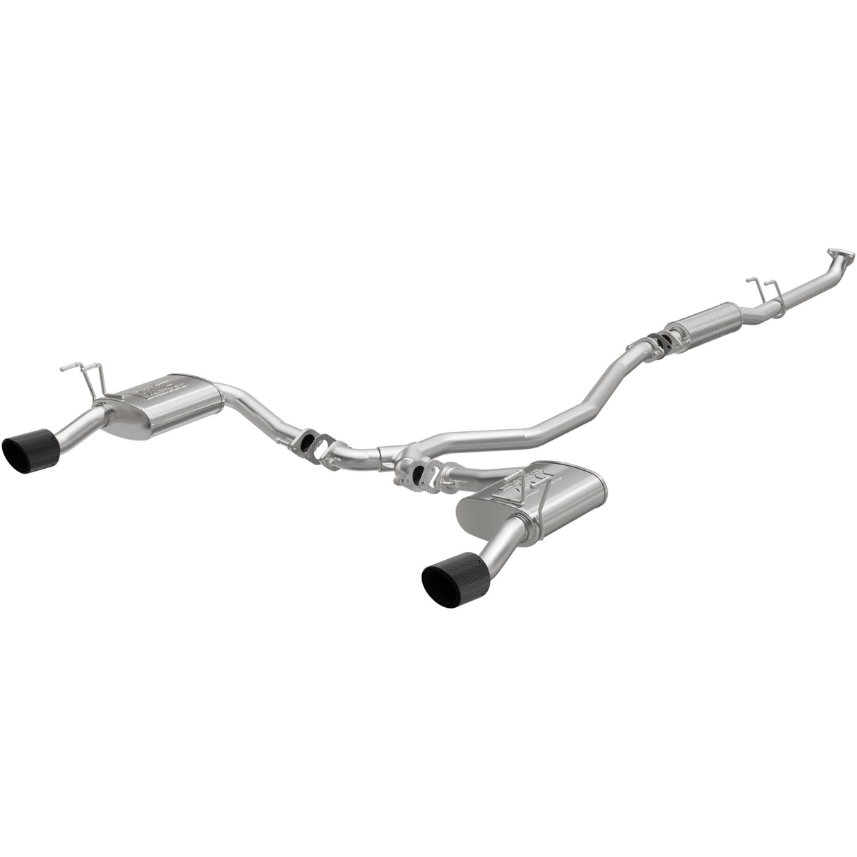 NEO Series Carbon Fiber Tips Cat-Back System MagnaFlow Exhaust Products Exhaust System Kit  AXOPROS