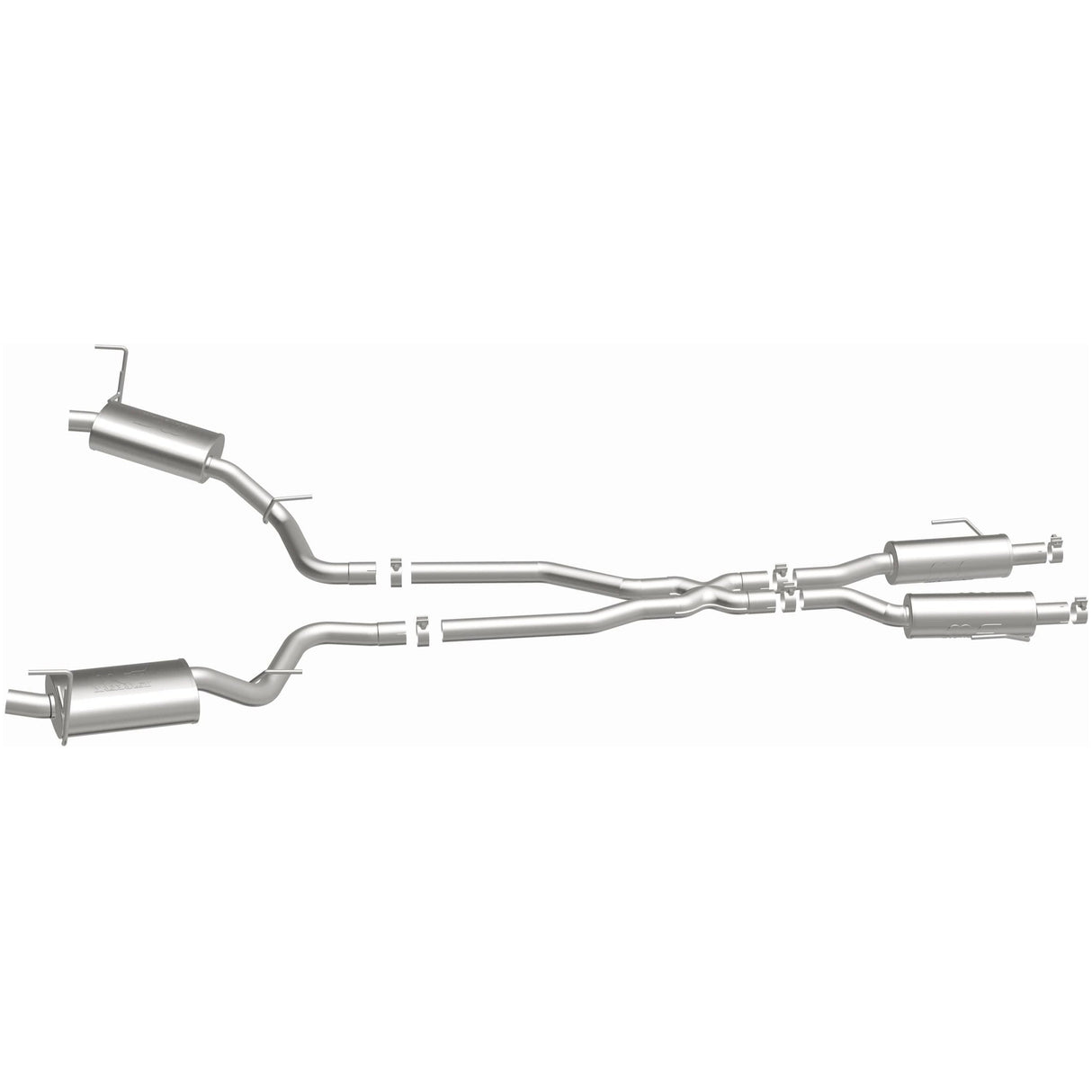 NEO Series Stainless Cat-Back System MagnaFlow Exhaust Products Exhaust System Kit  AXOPROS
