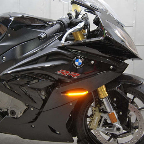 New Rage Cycles 09-19 BMW S1000RR LED Front Turn Signals New Rage Cycles Lights Corner  AXOPROS