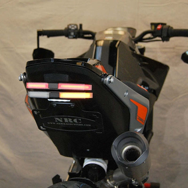 New Rage Cycles 18+ KTM 790 Duke Fender Eliminator Kit Tucked New Rage Cycles Lights Corner  AXOPROS