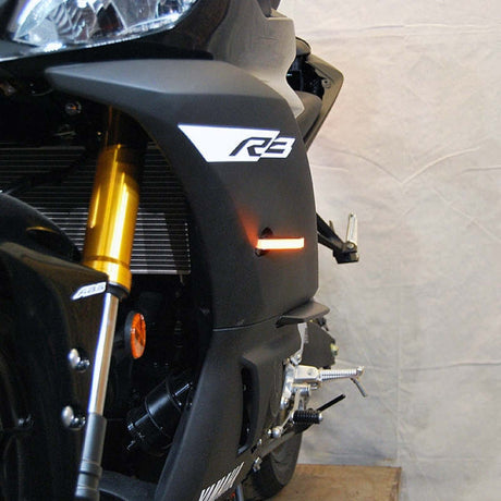 New Rage Cycles 19-24 Yamaha YZF-R3 Front Turn Signals New Rage Cycles Lights Corner  AXOPROS