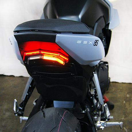 New Rage Cycles 23+ Suzuki GSX-8S Fender Eliminator Tucked New Rage Cycles Lights Corner  AXOPROS