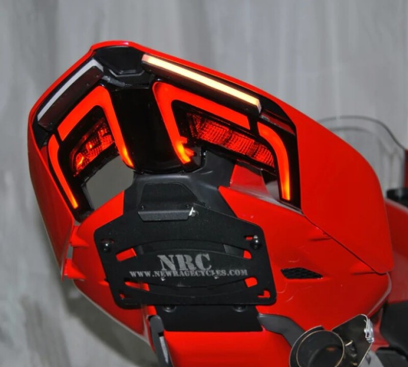 New Rage Cycles 25+ Ducati V4 Panigale/V4 Streetfighter Fender Eliminator - Tucked New Rage Cycles Lights Corner  AXOPROS