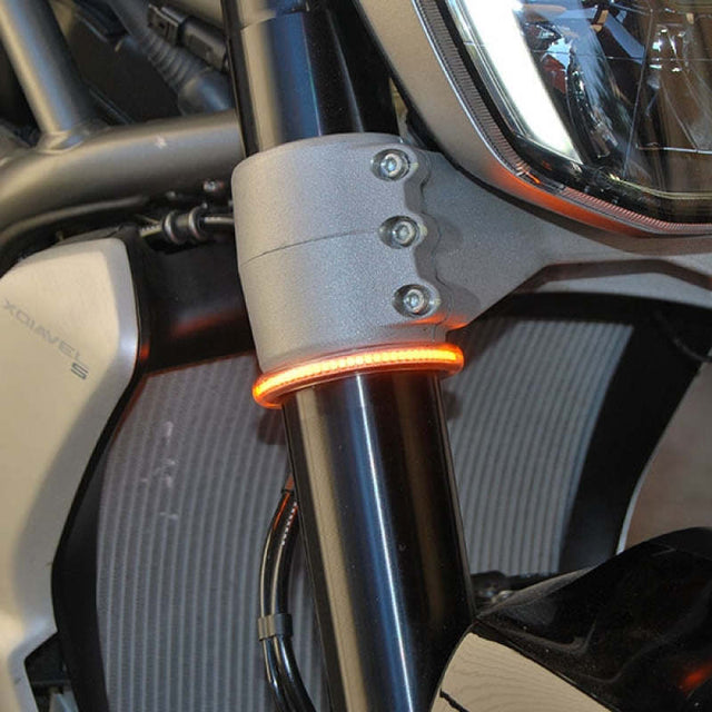 New Rage Cycles Rage 360 Turn Signals 58 mm. New Rage Cycles Lights Corner  AXOPROS