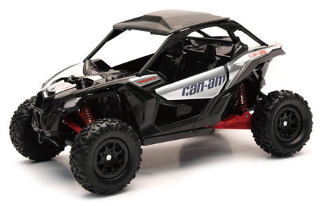 New Ray Toys Can-AM Maverick X3 (Hyper Silver/Red)/ Scale - 1:18 New Ray Toys Toys  AXOPROS
