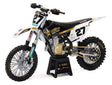 New Ray Toys Husqvarna Rockstar FC450 Team (Malcolm Stewart #27)/ Scale - 1:12 New Ray Toys Toys  AXOPROS