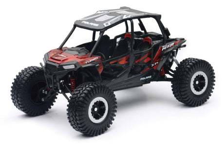 New Ray Toys Polaris RZR XP4 Rock Crawler (Titanium Metallic)/ Scale - 1:18 New Ray Toys Toys  AXOPROS