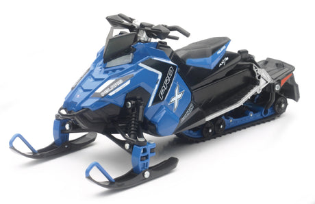 New Ray Toys Polaris Switchback Pro-X 800 Snowmobile (Blue)/ Scale - 1:16 New Ray Toys Toys  AXOPROS