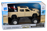 New Ray Toys Toyota Tundra Pro Lifted Truck Mud Bath with Honda Dirt Bike 1:32 Scale New Ray Toys Toys  AXOPROS