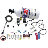 Nitrous Express 03-18 Nissan 350Z/370Z Dual Nozzle (35-150HP) w/10lb Bottle Nitrous Express Nitrous Systems  AXOPROS