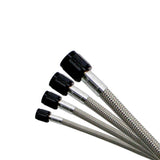 Nitrous Express 4AN 20ft Stainless Steel Braided Hose - Black Nitrous Express Hoses  AXOPROS