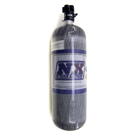Nitrous Express Composite Bottle w/Lightning 500 Valve (6.79 Dia x 23.25 Tall) Nitrous Express Nitrous Bottles  AXOPROS