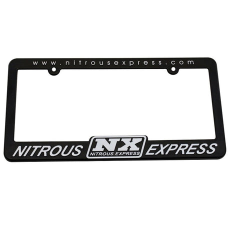 Nitrous Express License Plate Frame Nitrous Express Stickers/Decals/Banners  AXOPROS