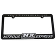 Nitrous Express License Plate Frame Nitrous Express Stickers/Decals/Banners  AXOPROS