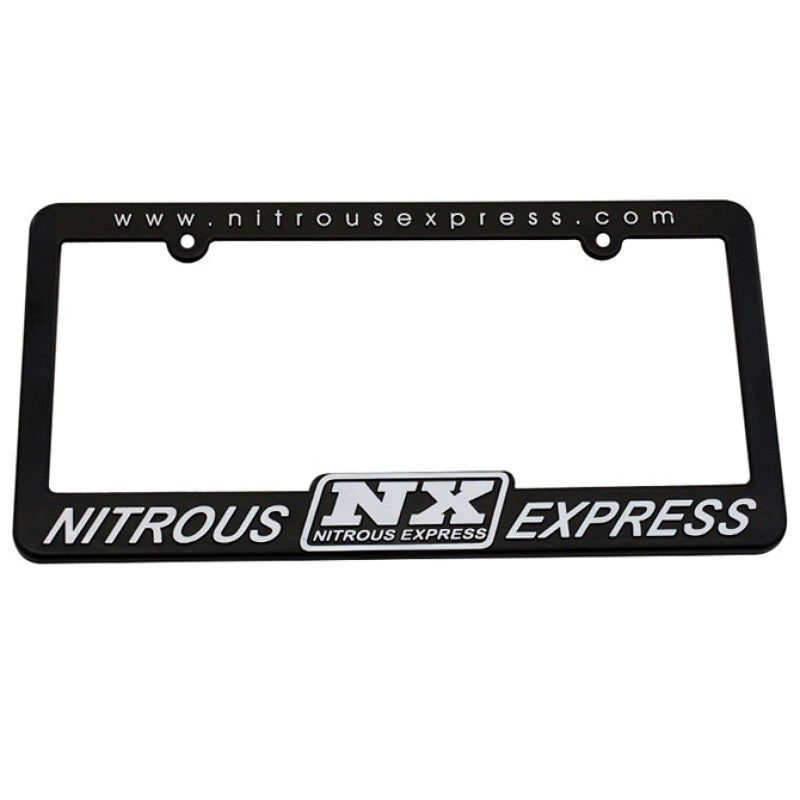 Nitrous Express License Plate Frame Nitrous Express Stickers/Decals/Banners  AXOPROS
