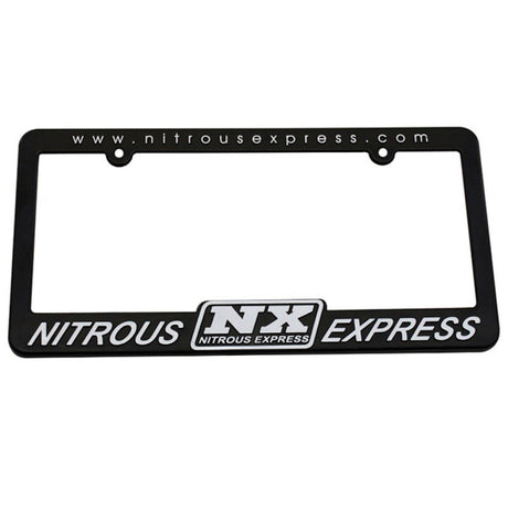 Nitrous Express License Plate Frame Nitrous Express Stickers/Decals/Banners  AXOPROS