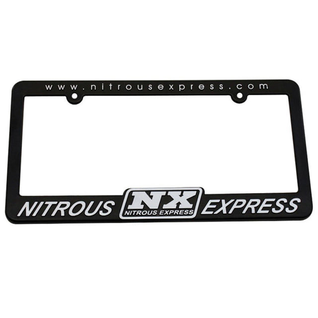 Nitrous Express License Plate Frame Nitrous Express Stickers/Decals/Banners  AXOPROS