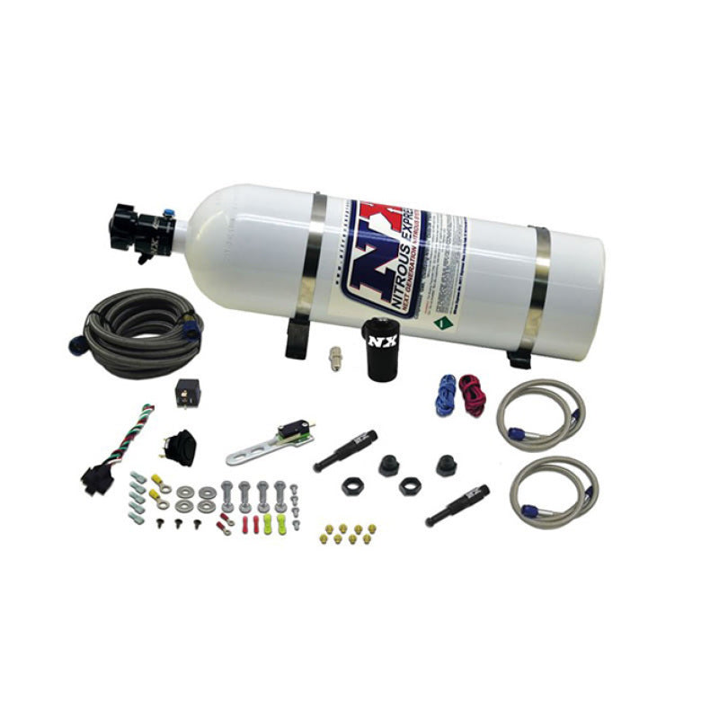 Nitrous Express NXD Super Stacker Nitrous Kit w/Lightning 375 Solenoid Nitrous Express Nitrous Systems  AXOPROS
