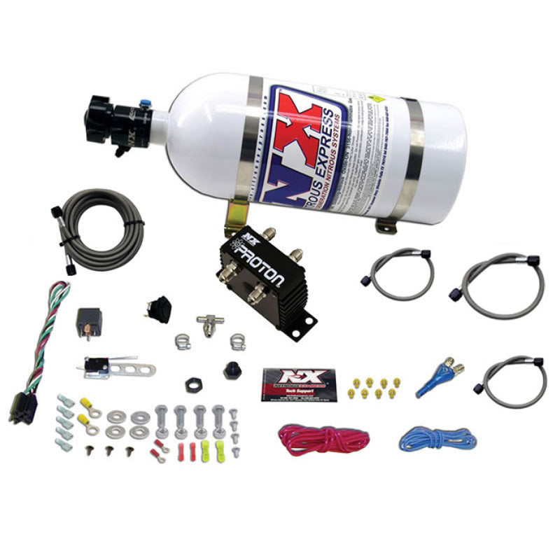 Nitrous Express Proton Plus Nitrous Kit w/10lb Bottle Nitrous Express Nitrous Systems  AXOPROS