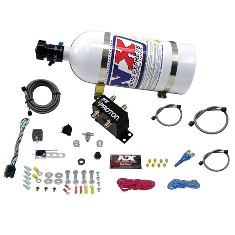 Nitrous Express Proton Plus Nitrous Kit w/10lb Bottle Nitrous Express Nitrous Systems  AXOPROS