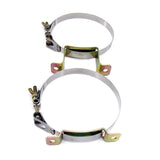 Nitrous Express Stainless Steel Bottle Brackets for 10lb/15lb Aluminum Bottles Nitrous Express Nitrous Bottle Accessories  AXOPROS