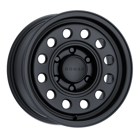 Nomad N501SB Convoy 17x8.5in / 6x139.7 BP / 0mm Offset / 106.1mm Bore - Satin Black Wheel Nomad Wheels - Forged  AXOPROS