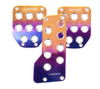 NRG Aluminum Sport Pedal M/T - Purple/Titanium Fade NRG Pedal Covers  AXOPROS