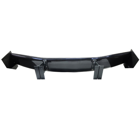 NRG Carbon Fiber Spoiler - Universal (59in.) NRG Logo Large End Plates NRG Spoilers  AXOPROS