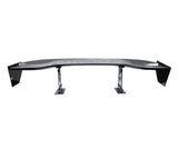 NRG Carbon Fiber Spoiler - Universal (59in.) NRG Logo Large End Plates NRG Spoilers  AXOPROS