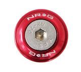 NRG Fender Washer Kit w/Rivets For Plastic (Red) - Set of 10 NRG Hardware Kits - Other  AXOPROS