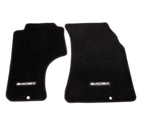 NRG Floor Mats - 89-98 Nissan 240SX (240SX Logo) - 2pc. NRG Floor Mats Carpeted  AXOPROS