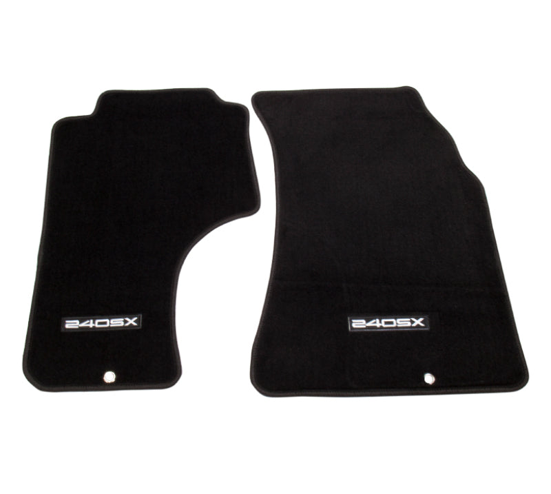 NRG Floor Mats - 89-98 Nissan 240SX (240SX Logo) - 2pc. NRG Floor Mats Carpeted  AXOPROS