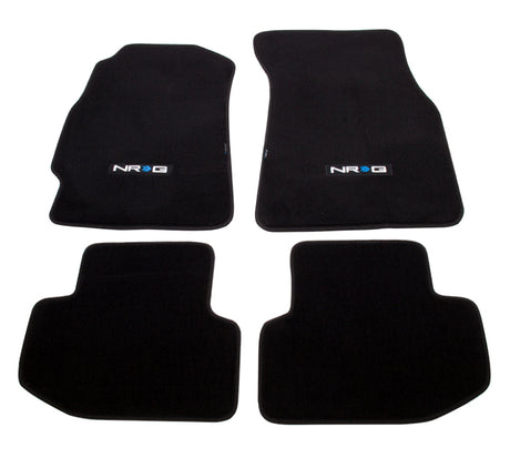 NRG Floor Mats - 94-01 Acura Integra (NRG Logo) - 4pc. NRG Floor Mats Carpeted  AXOPROS