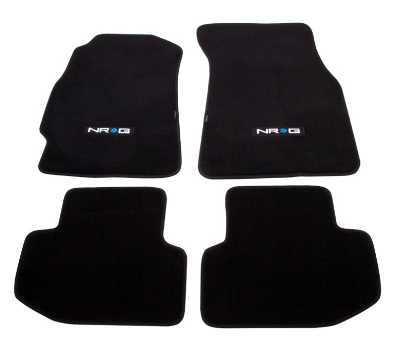 NRG Floor Mats - 94-01 Acura Integra (NRG Logo) - 4pc. NRG Floor Mats Carpeted  AXOPROS