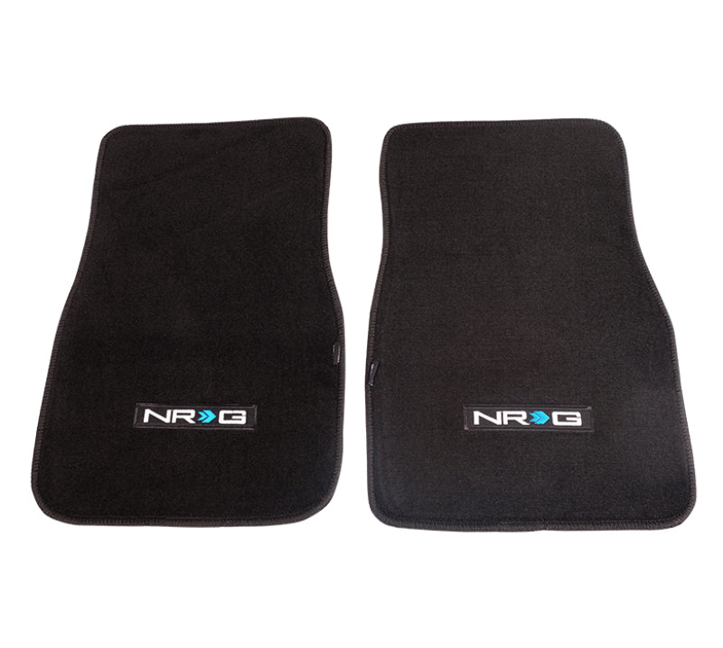 NRG Floor Mats - Universal (NRG Logo) - 2pc. NRG Floor Mats Carpeted  AXOPROS