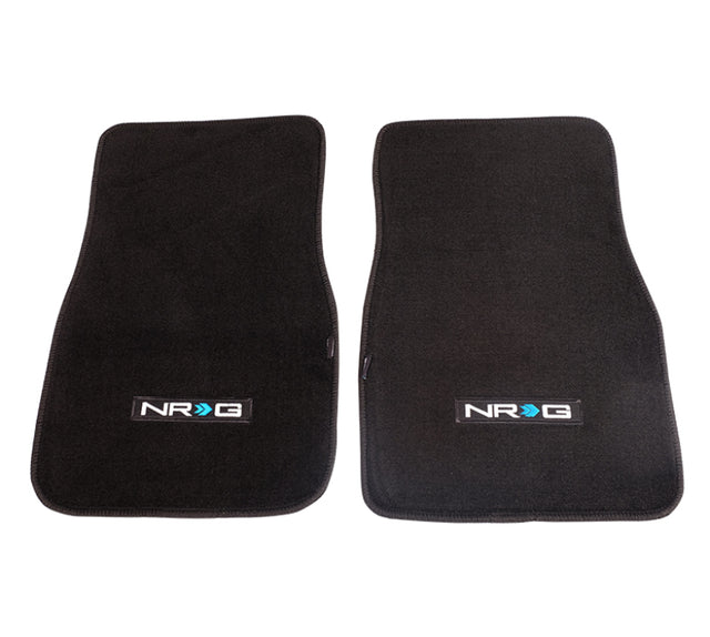 NRG Floor Mats - Universal (NRG Logo) - 2pc. NRG Floor Mats Carpeted  AXOPROS